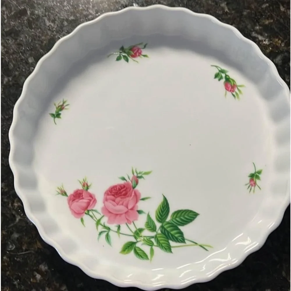 Porcelain Christenholm Quiche 9 1/2” Baking Dish